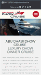Mobile Screenshot of abudhabidhowcruise.com